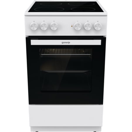 Aragazuri - Aragaz GORENJE GEC5A12WG-B, 4 arzatoare, Electric, L 50 cm, alb