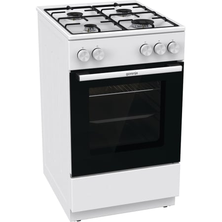 Aragazuri - Aragaz GORENJE GG5A12WJ, 4 arzatoare, Gaz, L 50 cm, alb