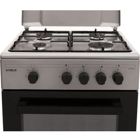 Aragaz Samus SM 450 BSS, 4 arzatoare, Argintiu [1]