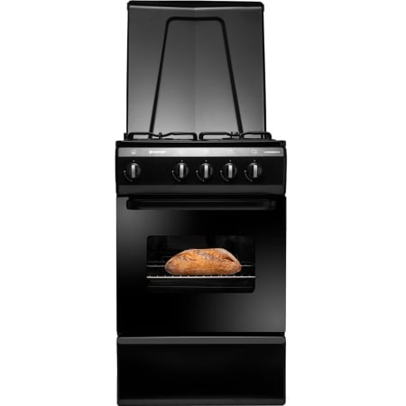 Aragazuri - Aragaz VORTEX VAG5050BK01K, 4 arzatoare, Gaz, L 50 cm, negru