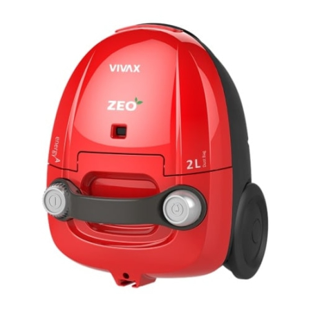 Aspiratoare - Aspirator cu sac Vivax VC-702 ZEO, Putere 700W, Filtru HEPA 10, Rosu