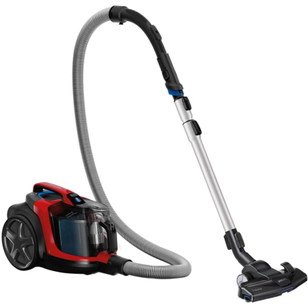 Aspirator fara sac Philips PowerPro Expert FC9729/09, 900 W, TriActive, Filtru Antialergic, Rosu [1]