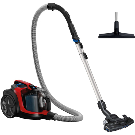 Aspiratoare - Aspirator fara sac Philips PowerPro Expert FC9729/09, 900 W, TriActive, Filtru Antialergic, Rosu