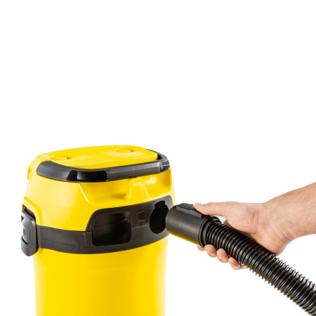 Aspirator multifunctional Karcher WD 3 V-17/4/20 1.628-101.0, Aspirare umeda si uscata, 17 l, Furtun 2 m, 1000 W, Sac filtru din hartie, Functie de suflare, Galben [7]