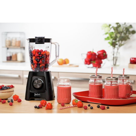 Blender Tefal BlendForce 2 BL420838, 600 W, 2 viteze, Cutit cu 4 lame, Functie de maruntire gheata, Negru [6]