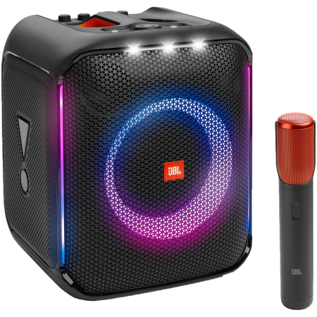 ELECTRONICE - Boxa portabila JBL Partybox Encore, 100W, Bluetooth, 10H, Light show, IPX4, Microfon wireless, Negru