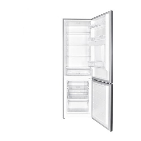Combina frigorifica Albatros CFXD343E, 260 litri, clasa E, inaltime 180 cm, dozator apa, termostat reglabil, dezghetare automata frigider, usi reversibile, lumina interioara tip LED, Inox/Argintiu [1]