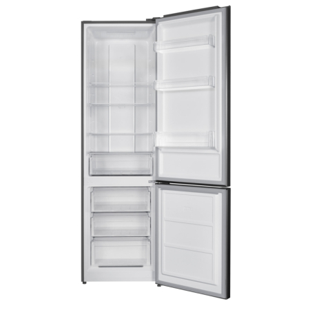 Combina frigorifica Albatros CNFX515IME No Frost 326L, Dual Inverter, 4 rafturi sticla, 3 sertare congelator, Display Digital, Inox [1]