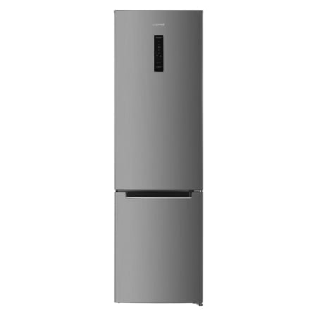 Combine frigorifice - Combina frigorifica Albatros CNFX515IME No Frost 326L, Dual Inverter, 4 rafturi sticla, 3 sertare congelator, Display Digital, Inox