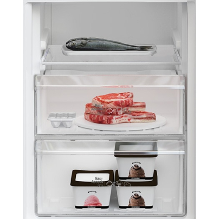 Combina frigorifica Arctic AK54305M40S, 291 l, Clasa E, Garden Fresh, Mix Zone, H 181.3 cm, Argintiu [3]