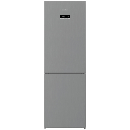 ELECTROCASNICE - Combina frigorifica Arctic AK60366E40NFMT, 324 l, Full NoFrost, Control electronic, Air Flow Dual Tech, Clasa E, H 185 cm, Argintiu