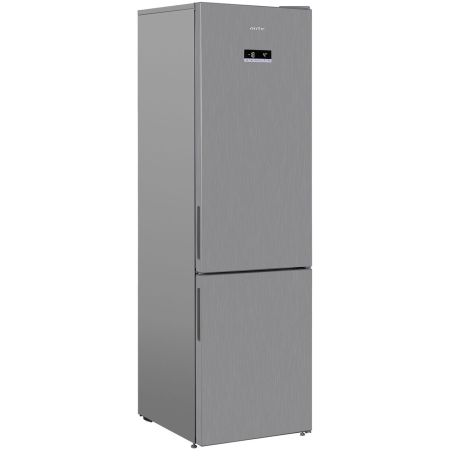Combina frigorifica Arctic AK60406E40NFMT, 362 l, Full NoFrost, Blue tech, Air Flow Dual Tech, Fast Freeze Zone, Display LCD, Clasa E, H 202 cm, Argintiu [1]