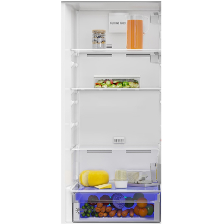 Combina frigorifica Arctic AK60406E40NFW, 362 l, Full No Frost, Blue Tech, Air Flow Dual Tech, Efiline, Clasa E, H 202.5, Alb [2]