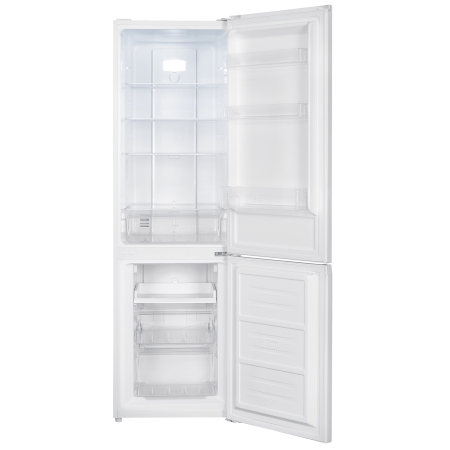 Combina frigorifica Samus SCW357NFE, 253 litri, Full No Frost, clasa E, inaltime 180 cm, termostat reglabil, usi reversibile, lumina interioara tip LED, picioare reglabile, alb [1]