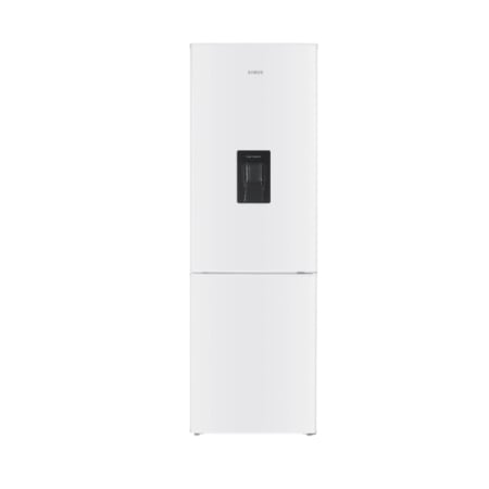 ELECTROCASNICE - Combina frigorifica Samus SCW396ED, 313 l, Dozator apa, Clasa energetica E, Dezghetare automata la frigider, 3 sertare congelator, H 185.8 cm, Alb