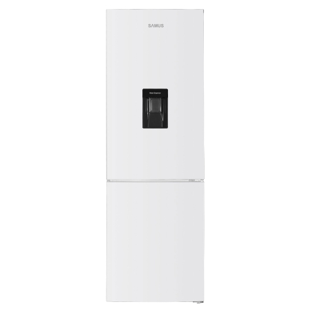 Combine frigorifice - Combina frigorifica Samus SCW401NFIDE, Full No Frost, Motor Dual Inverter, Dozator apa, 291 L, Clasa energetica E, H 186 cm, Alb