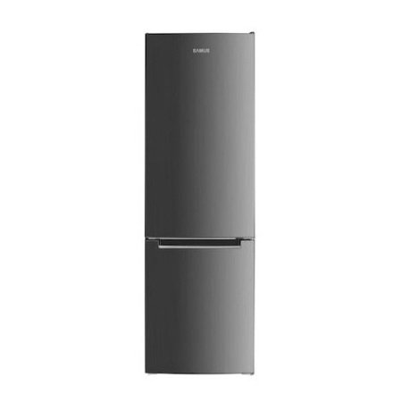 Combine frigorifice - Combina Frigorifica Samus SCX344E, 262 l, Termostat reglabil, Clasa energetica E, 3 sertare la congelator, H 180 cm, Inox/Argintiu