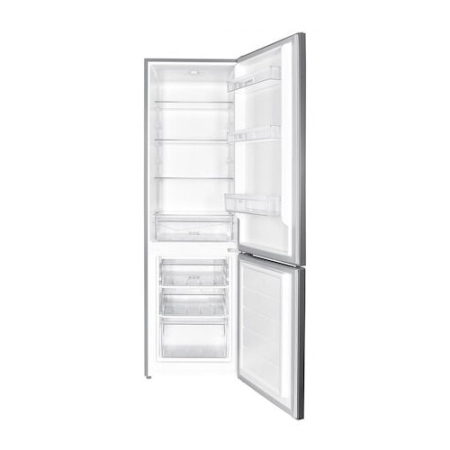 Combina Frigorifica Samus SCX344E, 262 l, Termostat reglabil, Clasa energetica E, 3 sertare la congelator, H 180 cm, Inox/Argintiu [1]