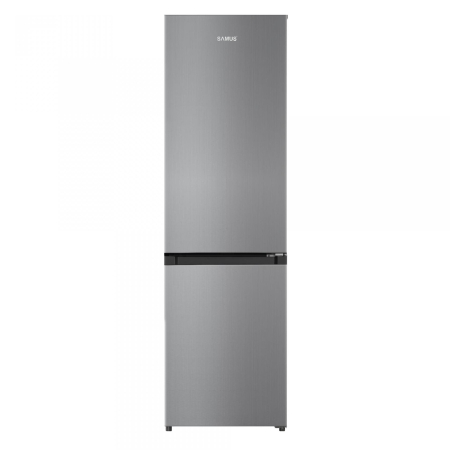 Combine frigorifice - Combina frigorifica Samus SCX358NFIE, 253 L, Full No Frost, Motor Dual Inverter, Clasa energetica E, H 181 cm, Inox(laterale argintii)