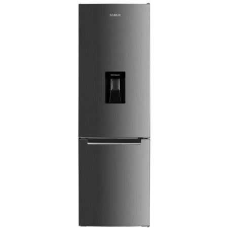 ELECTROCASNICE - Combina Frigorifica Samus SCX396ED, 313 L, Clasa energetica E, Termostat Reglabil, 3 sertare congelator, H 186 cm, Inox/Argintiu
