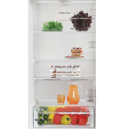 Combina NoFrost EFI-Line (condensator ascuns, semi incorporabil) Arctic - Vol brut: 386 l; Vol util: 358l (215 l frigider + 143 l congelator); Dimensiuni 203x59,5x66,5 (HxLxA, cm); tehnologie Full No [4]