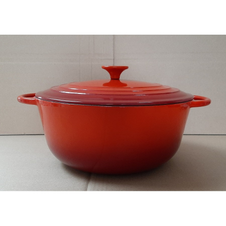 Cratita fonta MYRIA MY4172, 6l, 28cm, fonta, rosu [3]