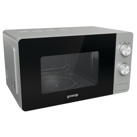Cuptor cu microunde Gorenje MO17E1S, 17L, 5 trepte, 700 W, Argintiu [1]