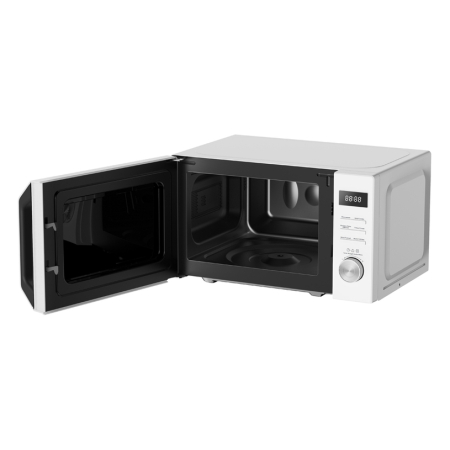 Cuptor cu microunde Midea AG20CF2E, 20L, digital, 700W, grill, Funcție de decongelare, Alb [1]