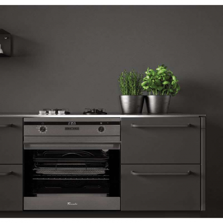 Cuptor electric incorporabil Tornado Eclipse, 73 l, soft close, 9 functii, Clasa A, Dark Inox [6]