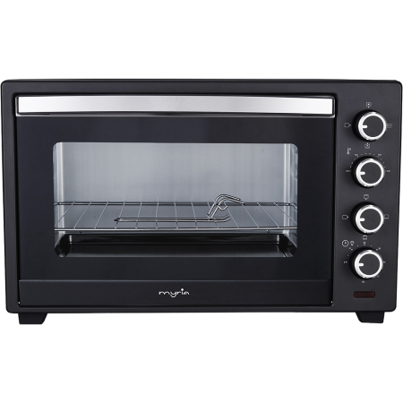 Cuptoare electrice - Cuptor electric MYRIA MY4722, 48l, 2000W, negru-argintiu