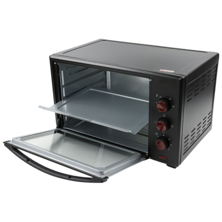 Cuptor electric Samus CS-45B2, 45 litri, 2000 W, 3 programe, timer, negru [2]
