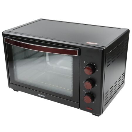 Cuptor electric Samus CS-45B2, 45 litri, 2000 W, 3 programe, timer, negru [1]