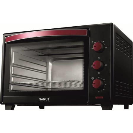 ELECTROCASNICE - Cuptor electric Samus CS-45B2, 45 litri, 2000 W, 3 programe, timer, negru