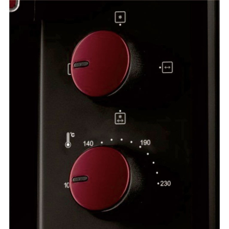 Cuptor electric Samus CS-60BRC2, 60 litri, 2000 W, 4 programe, rotisor, convectie, negru [1]