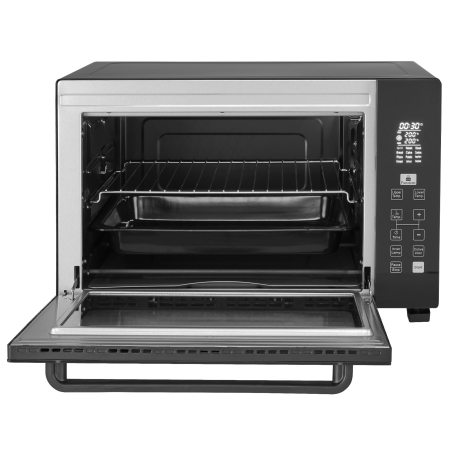 Cuptor electric Samus CSDN-48BRCL3, 48 litri, 1800 W, 12 programe, grill, rotisor, convectie, dezghetare, functie mentinere la cald, afisaj electronic, timer, negru [1]