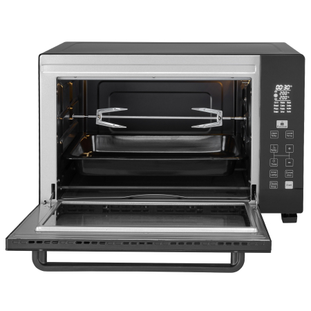 Cuptor electric Samus CSDN-48BRCL3, 48 litri, 1800 W, 12 programe, grill, rotisor, convectie, dezghetare, functie mentinere la cald, afisaj electronic, timer, negru [2]