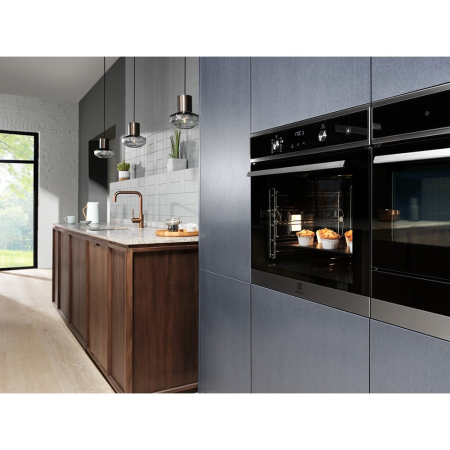 Cuptor incorporabil ELECTROLUX EOD5C70X, Electric, Autocuratare catalitica, 72 l, Clasa A, negru [6]