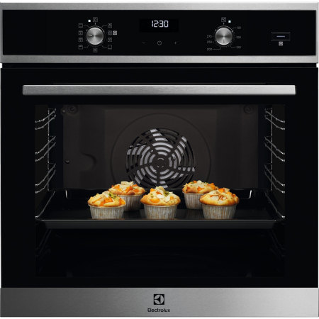 Cuptoare incorporabile - Cuptor incorporabil ELECTROLUX EOD5C70X, Electric, Autocuratare catalitica, 72 l, Clasa A, negru