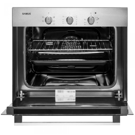 Cuptor incorporabil Samus SC616GTXV, 56L, Clasa A, Inox [3]