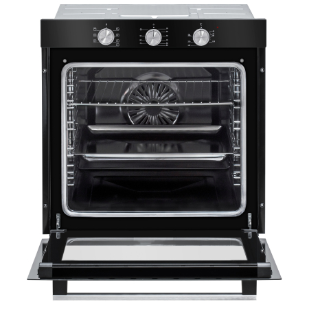 Cuptor incorporabil Samus SC8170BGTV, 80 l, Putere cuptor 2500 W, 7 functii, Clasa energetica A, Grill, Ventilator, Timer, Negru [1]