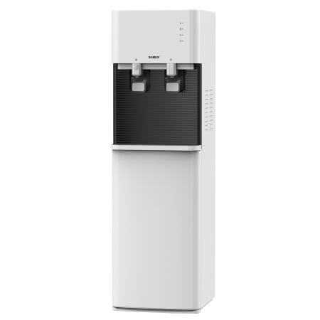 Dozatoare de apa - Dozator apa Samus WDSF-253CW, putere incalzire 500 W, putere racire 85 W, compresor pentru racire, siguranta copii, alb
