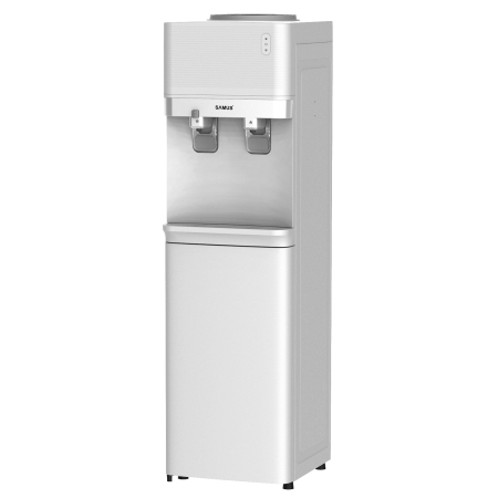 Dozatoare de apa - Dozator apa Samus WDST-252CWS, putere incalzire 500 W, putere racire 85 W, compresor pentru racire, siguranta copii, alb