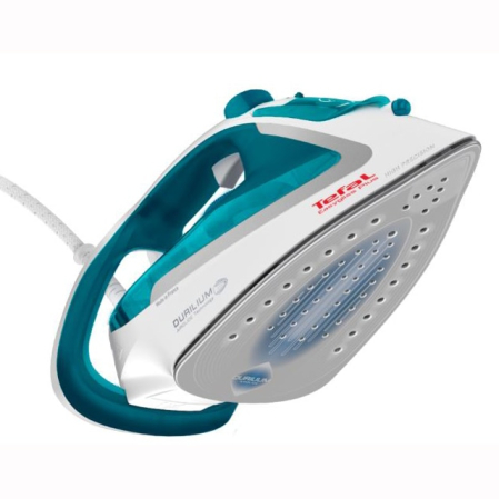 Fier de calcat Tefal EasyGliss Plus FV5718E0, 2500W, jet de abur 195 g/min, abur variabil 0-45 g/min, rezervor apa 270 ml, talpa Durilium AirGlide, functie calcare verticala, autosteam, antipicurare, [2]