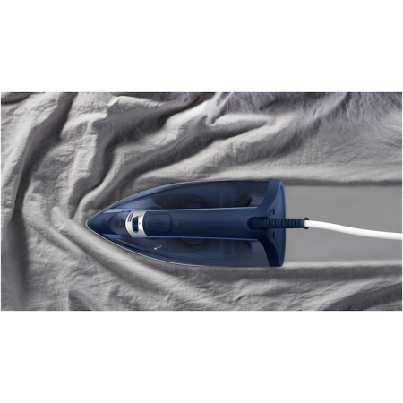 Fier de calcat Tefal Virtuo FV1713E0, 2000W, rezervor apa 0.2L, jet de abur 90g/min, abur variabil 24g/min, sistem antipicurare, Albastru [3]