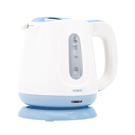 Fierbator de apa Vivax WH-104WB, 1100 W, 1 litri, filtru calcar, Alb/Albastru [2]