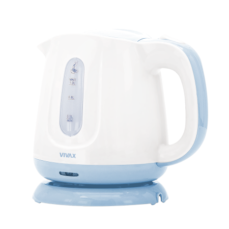 Fierbator de apa Vivax WH-104WB, 1100 W, 1 litri, filtru calcar, Alb/Albastru [1]