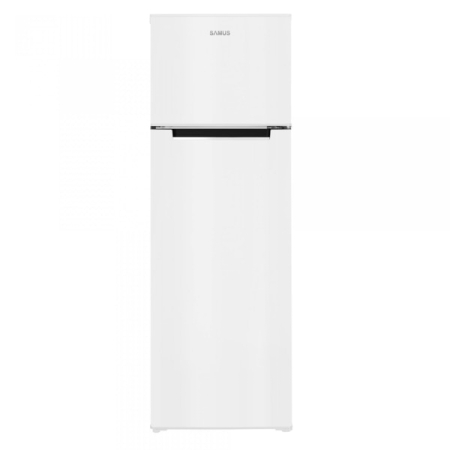Frigidere - Frigider cu doua usi Samus SW346E, 248 L, Motor Inverter, Clasa energetica E, Alb