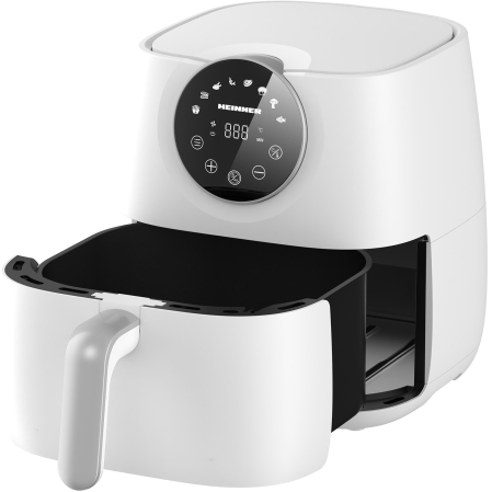 Friteuza cu aer cald Heinner Airfryer Smartfry HAF-B6WH1700, 1700w, capacitate: 5.7l, display digital cu control touch, timer 60 min, temperatura 80-200 grade, 8 programe presetate, suport teflonat de [1]