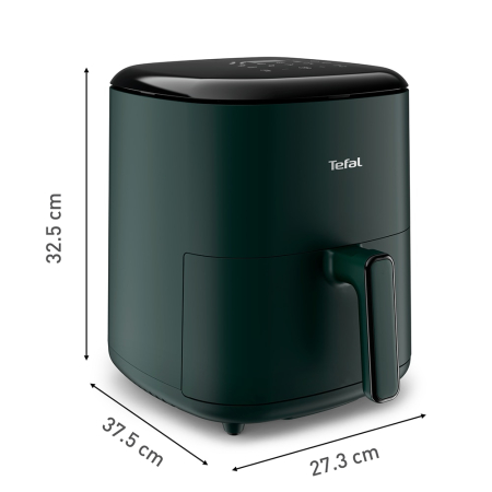 Friteuza cu aer cald Tefal Easy Fry Max air fryer EY245310, 1500 W, capacitate 5L, 10 programe automate, ecran tactil, vas detasabil antiaderent, oprire automata, temperatura ajusatbila, carte de rete [3]