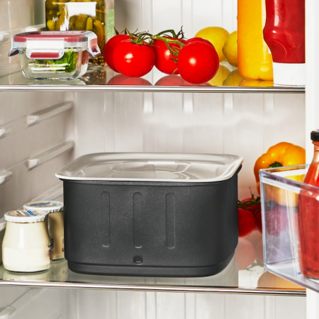 Friteuza cu aer cald Tefal Easy Fry Silence EY551HE0, 1670 W, 5l, 10 programe presetate, Ecran LCD, Termostat reglabil, Gri [11]